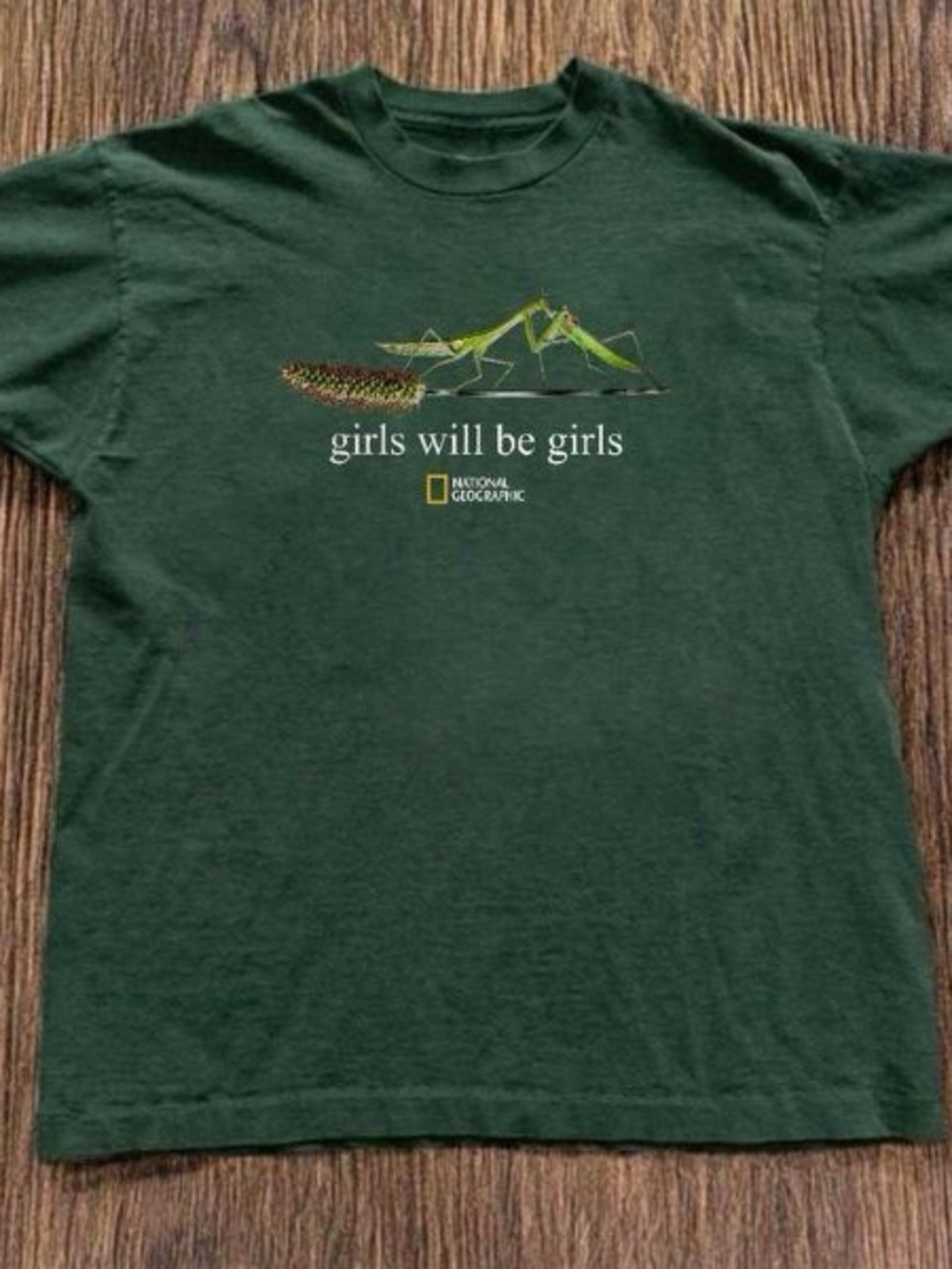 National Geographic Girl Will Be Girl Graphic T Shirt